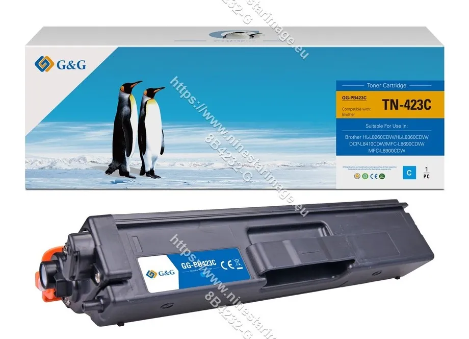 Toner G&G Br Tn423C C 4000 Pag