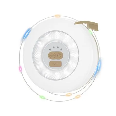 XO YH13 LED Garland 10m + Lanterna da campeggio a 360º - Colore bianco