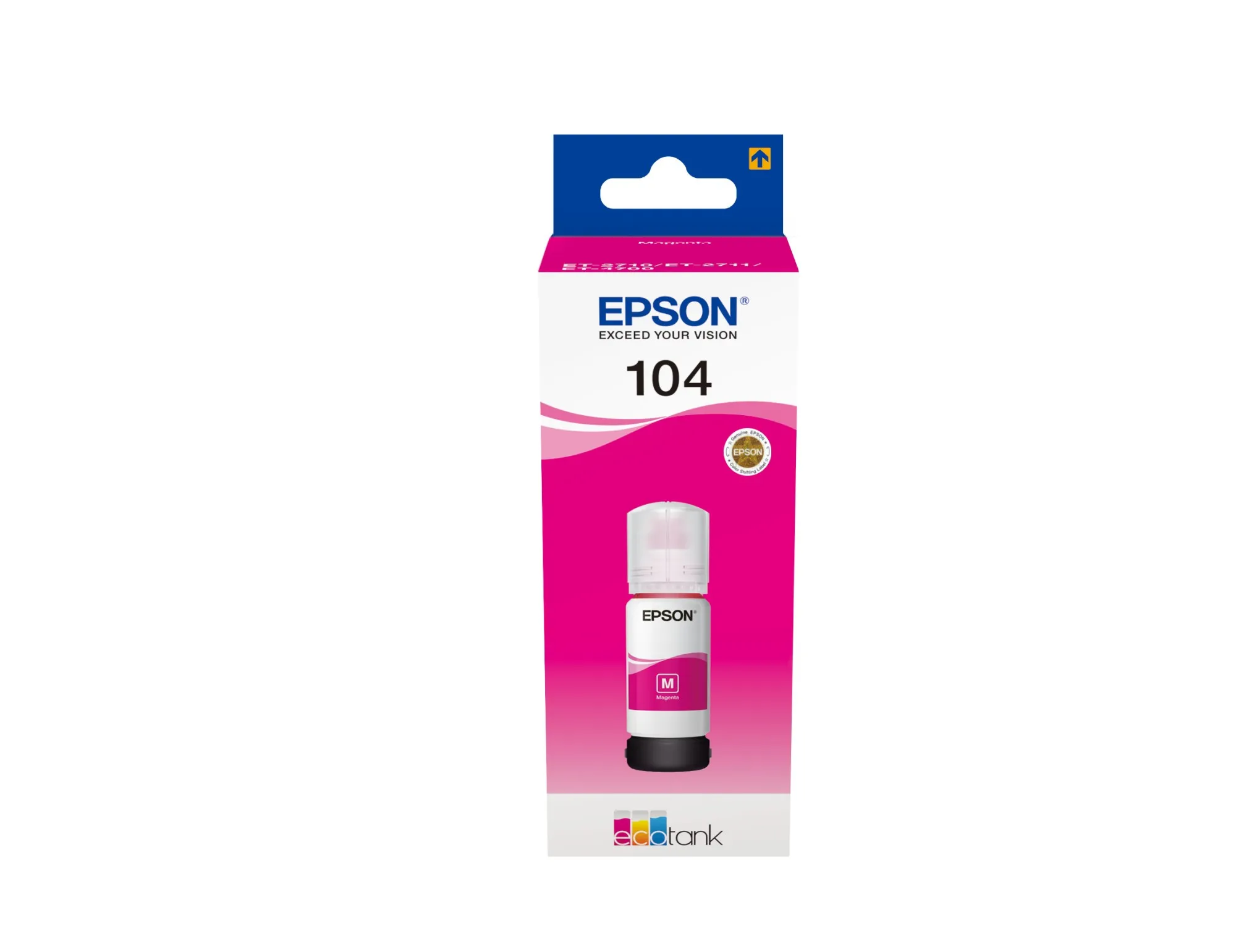 ORIGINALE Epson Cartuccia d'inchiostro magenta C13T00P340 104 7500 pagine 65ml