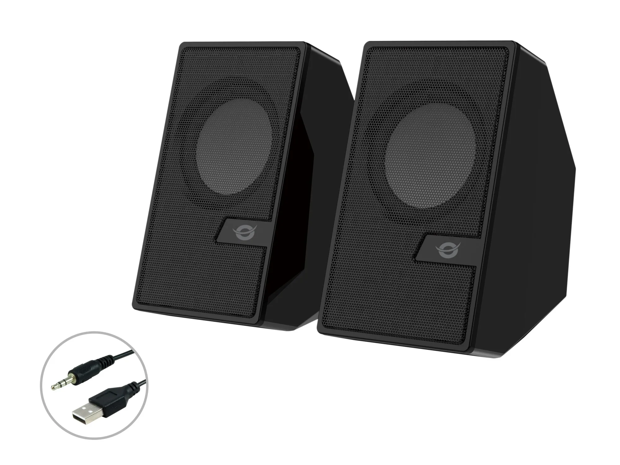 Speaker 2.0 6W Bluetooth 5.0 Jack 35Mm + Telecomando
