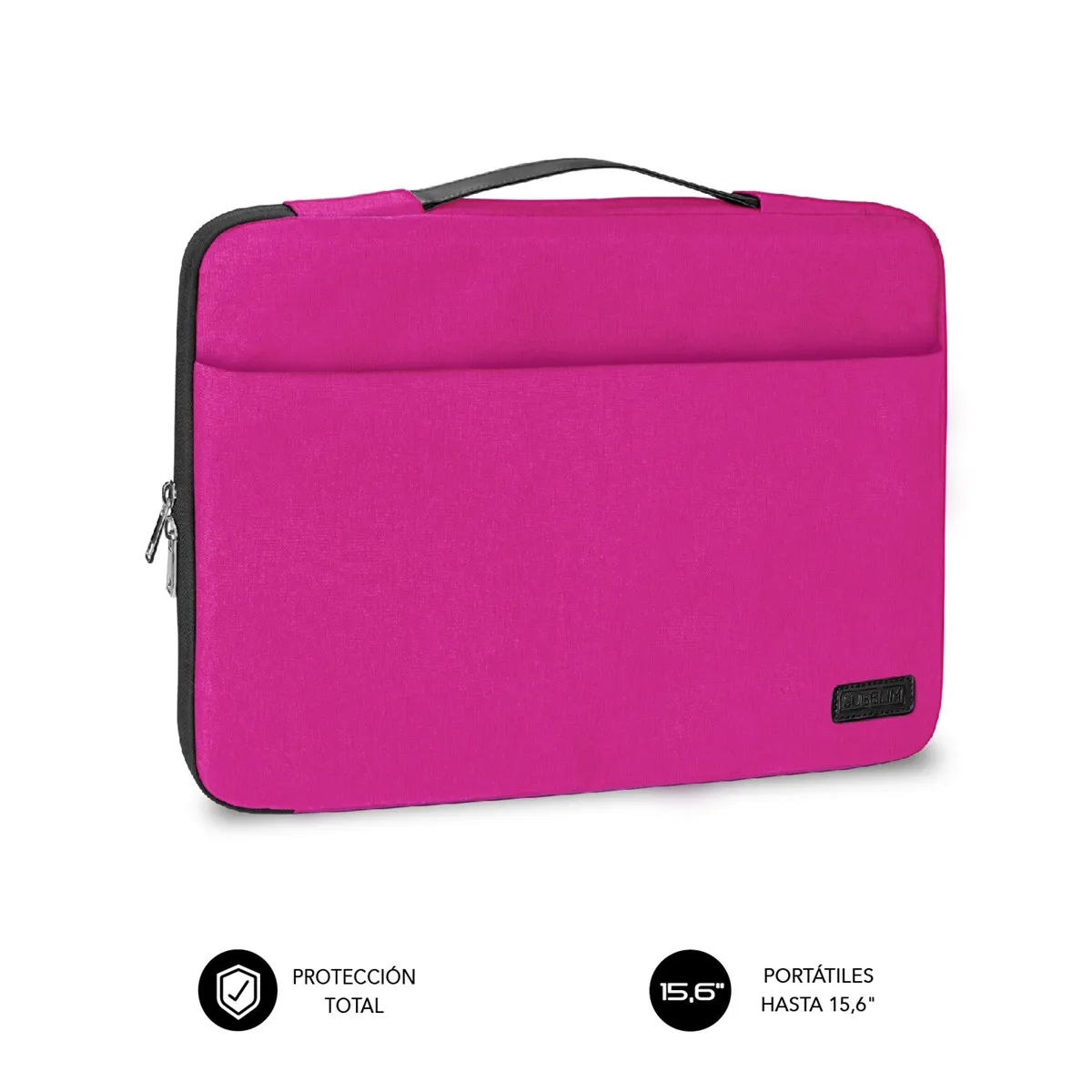 SUBBLIM SUB-LS-0TS0101 borsa per laptop 396 cm (15.6) Custodia a tasca Rosa