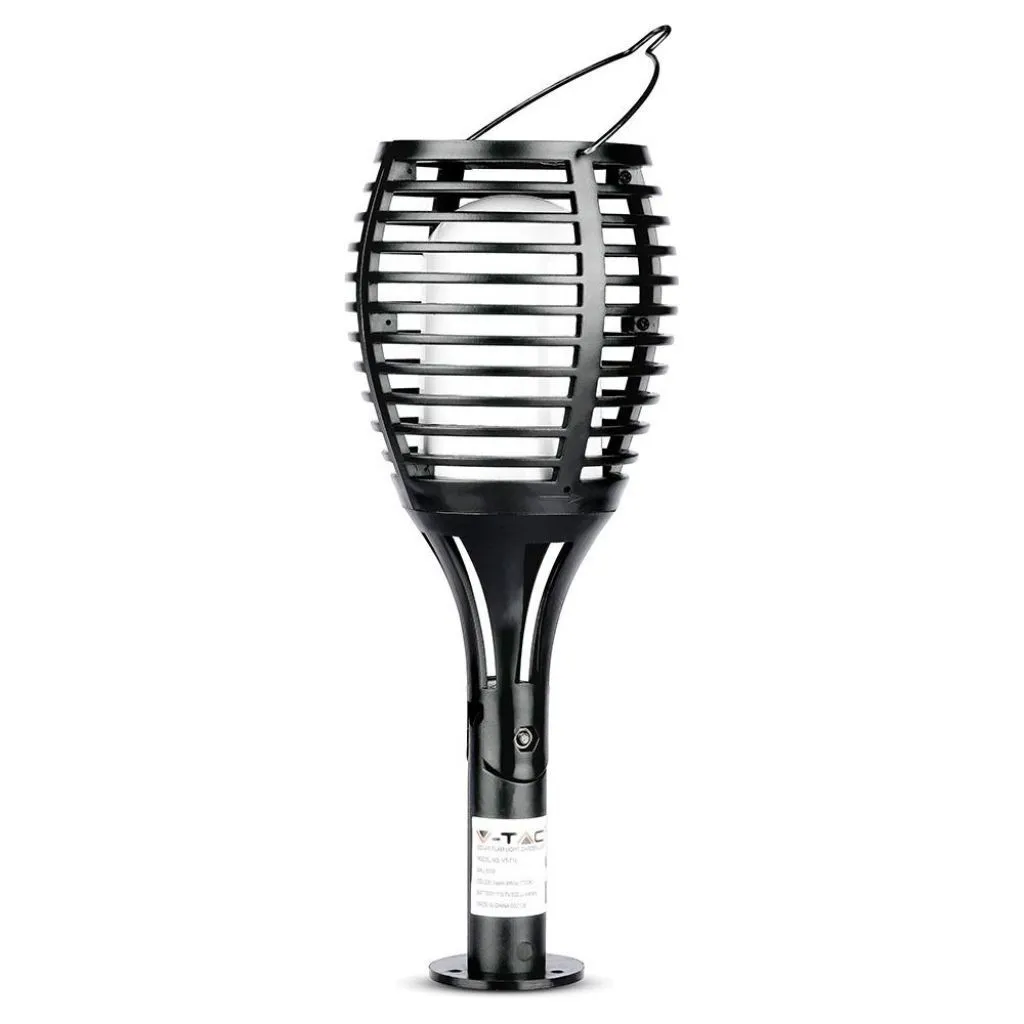V-TAC Lampada Solare LED a Forma di Torcia 045W Multi Applicabile 2200K IP44