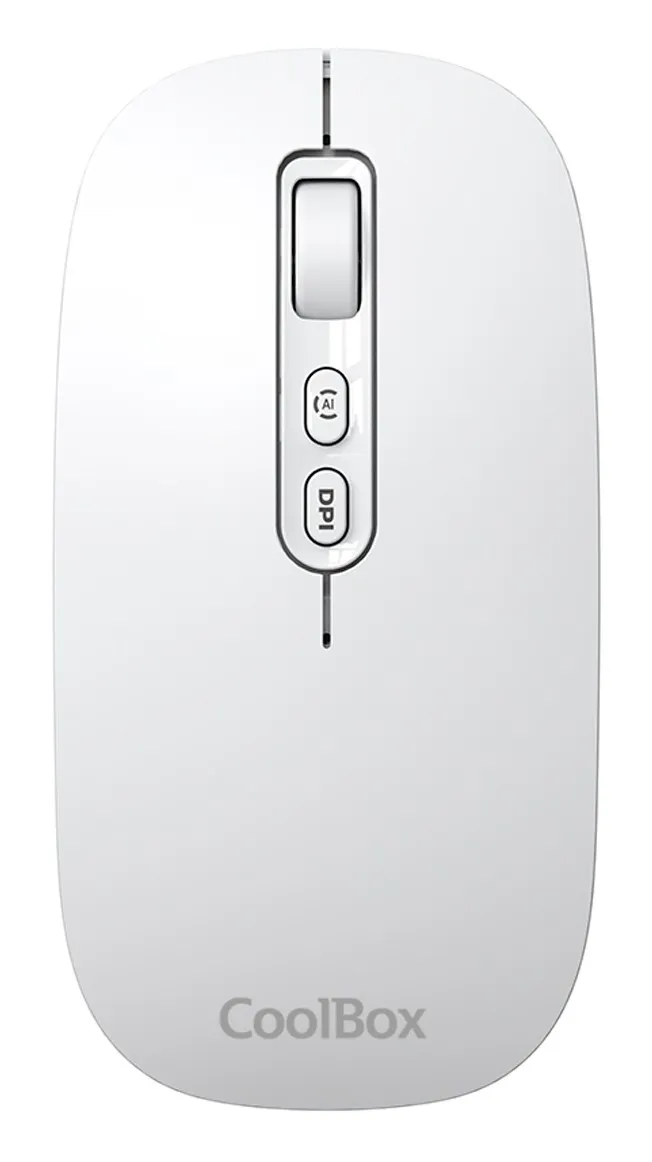 CoolBox W02 mouse Casa Ambidestro RF senza fili + Bluetooth Ottico 1600 DPI