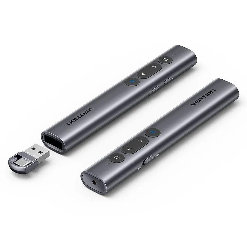 Vention KQIH0 puntatore wireless Grigio