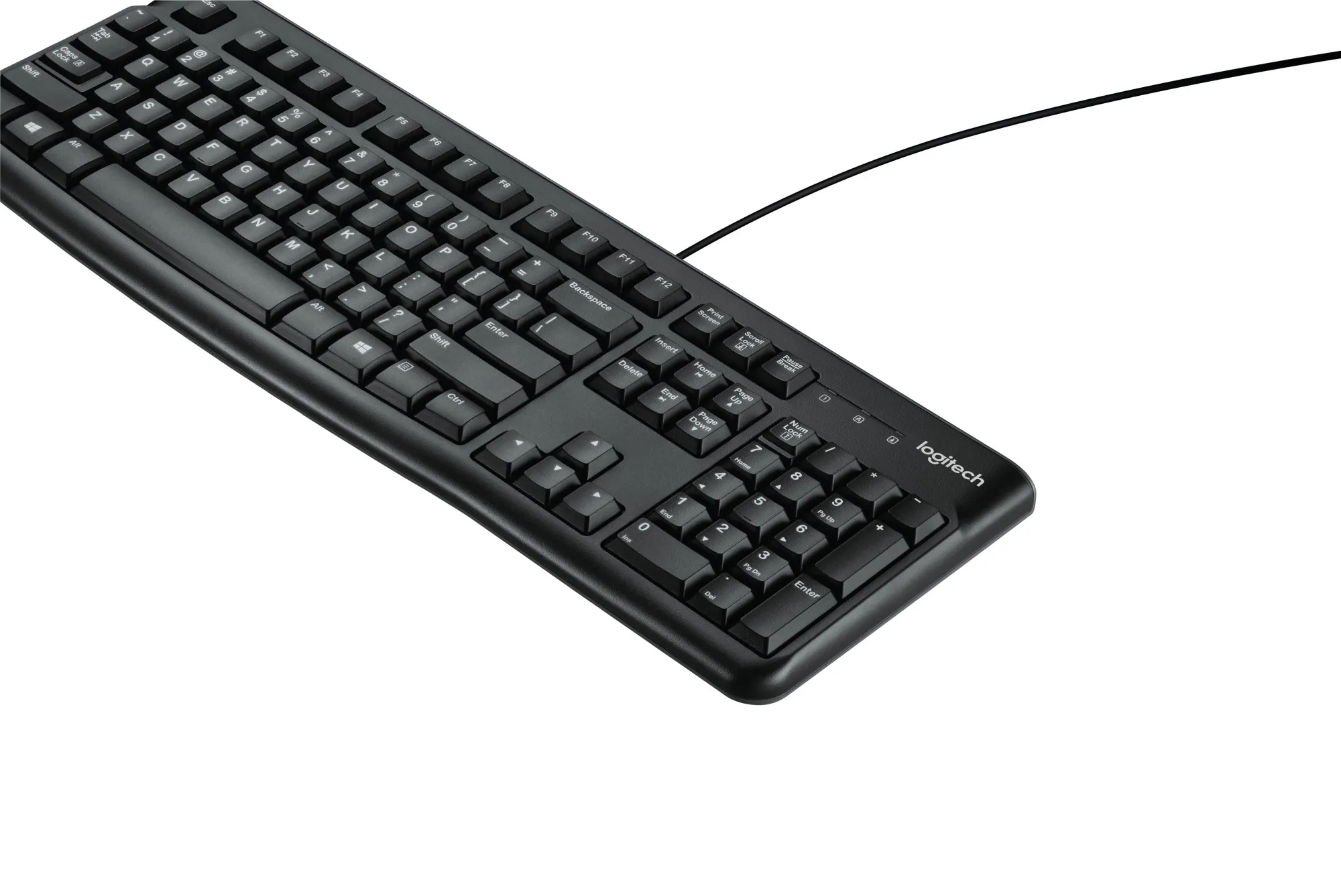 Logitech Tastiera K120 US nero