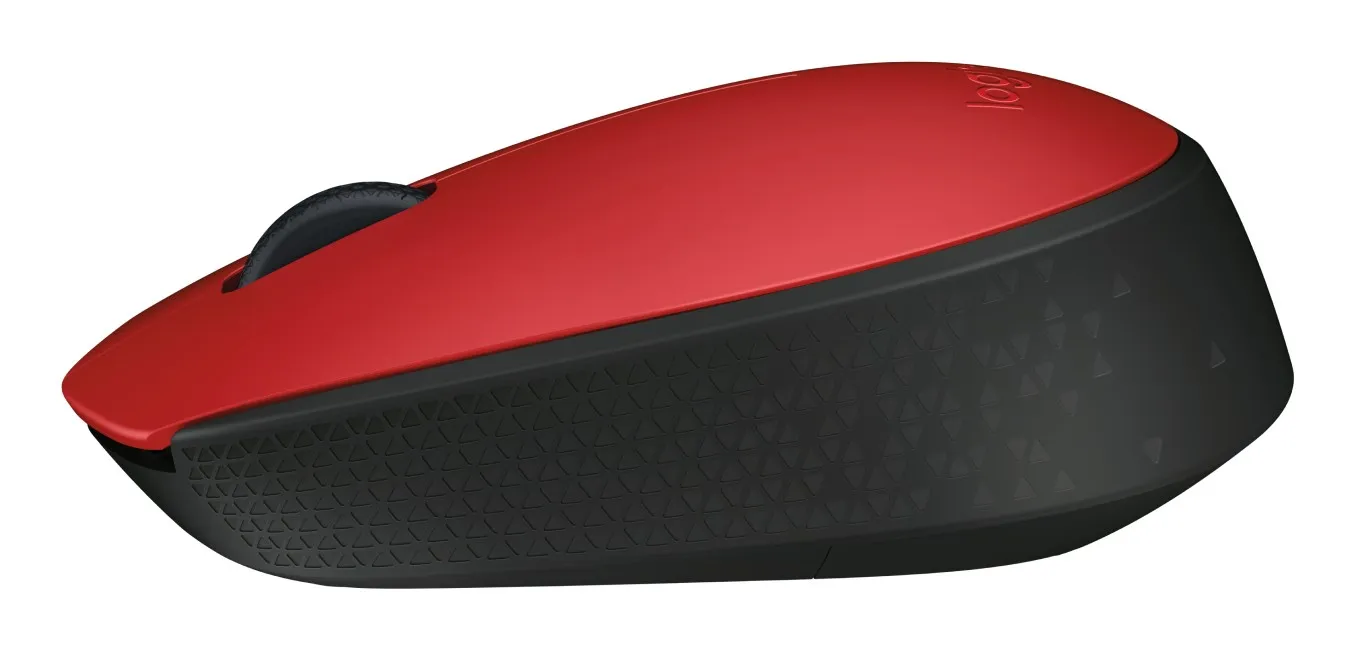 ORIGINALE Logitech Accessori per computer Rosso 910-004641 Maus 24GHz AA Rosso/Nero