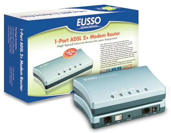 Router ADSL 2+ EUSSO UIS1401-MC