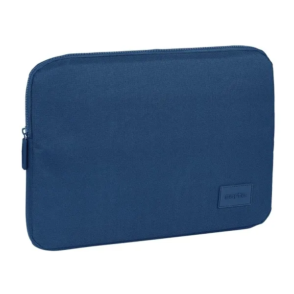Custodia Safta Basic per laptop fino a 14 - Scomparto imbottito - 17 l - Protezione dagli urti - 340x20x250 mm - Blu navy
