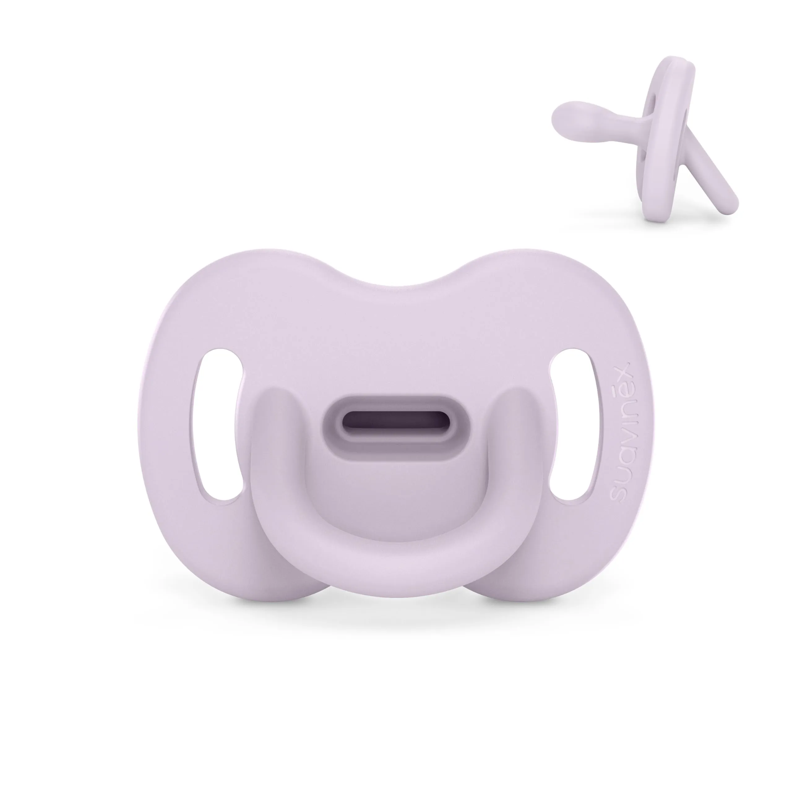 Suavinex Ciuccio Tutto in Silicone, 0/6 Mesi, Color Essence Lavanda