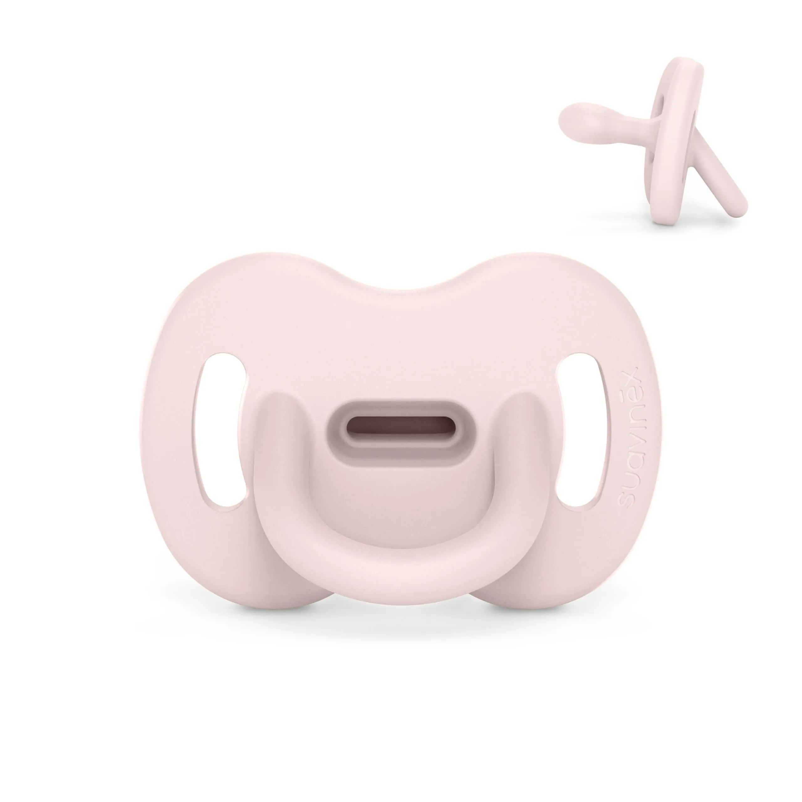 Suavinex Ciuccio Tutto in Silicone, 0/6 Mesi, Color Essence Rosewater