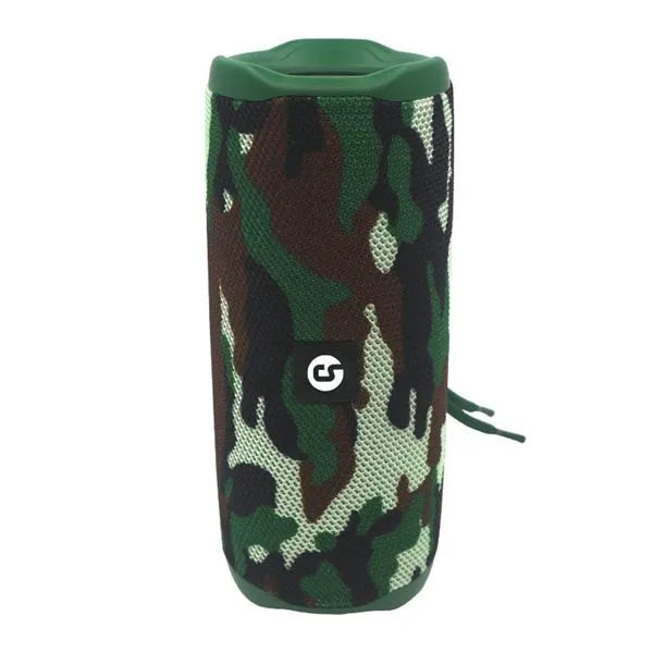 Altoparlante Bluetooth wireless Coolsound Street Vibe da 10 W - Fino a 3 ore di autonomia - USB MicroSD - Funzione vivavoce - Radio FM - Verde militare