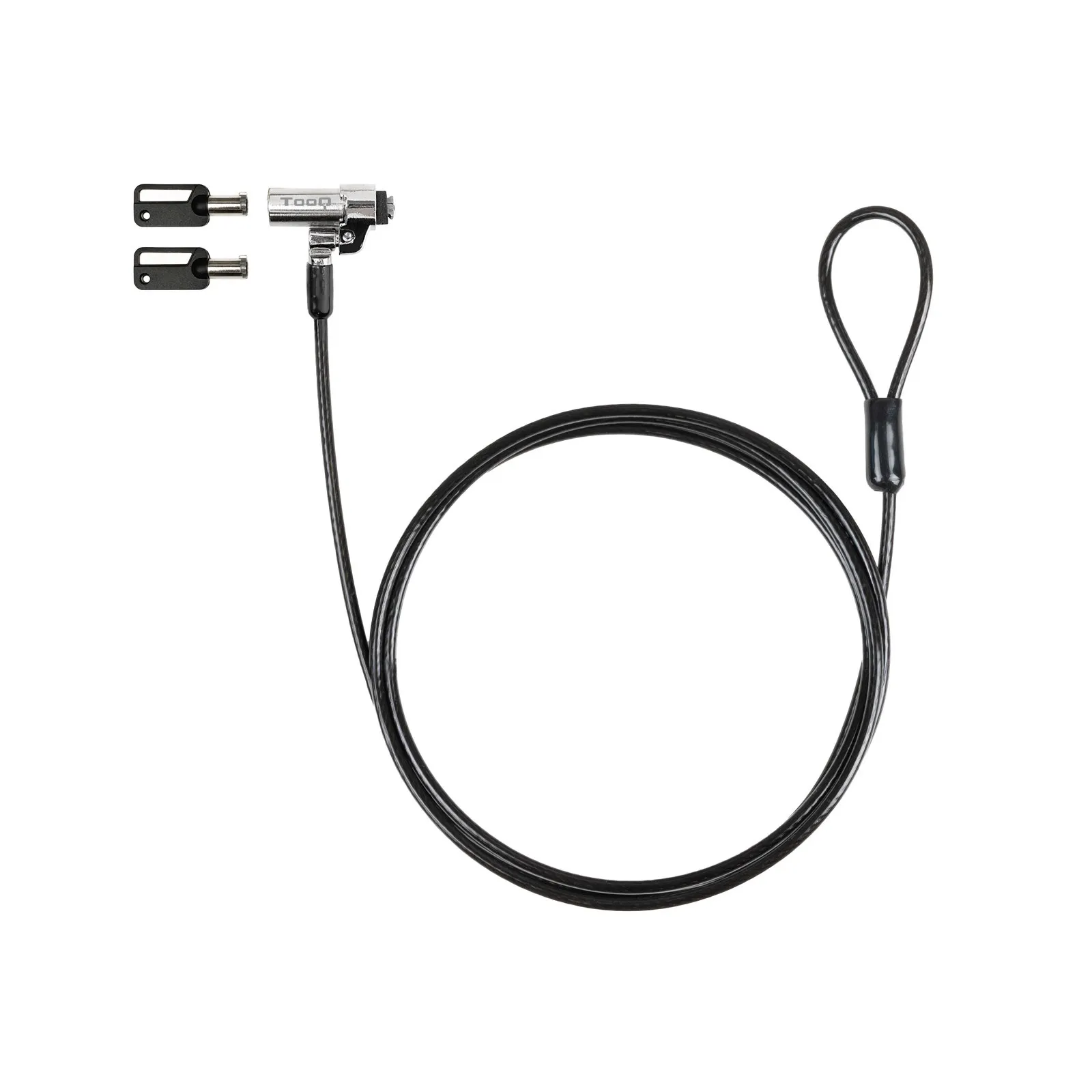 TooQ TQCLKC0045-G cavo di sicurezza Grigio 15 m