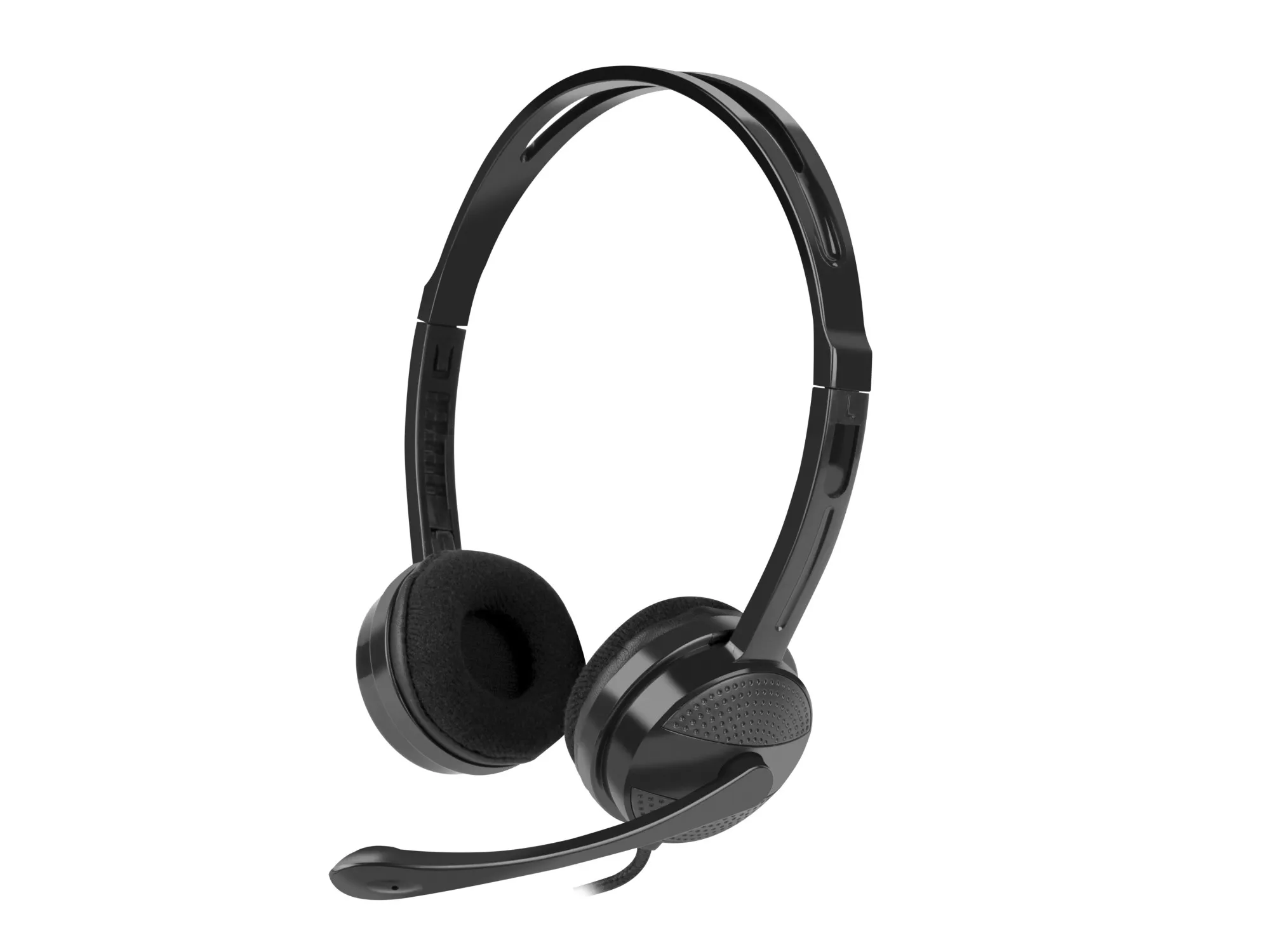 NATEC Canary Go Auricolare Cablato A Padiglione Ufficio Nero