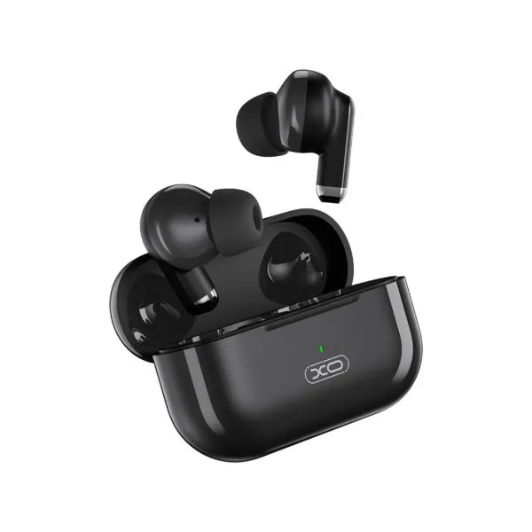 Cuffie XO X40 TWS - Bluetooth 5.3 - Doppio microfono - Controlli touch - 4 ore di riproduzione musicale - Custodia da 250 mAh - Colore nero