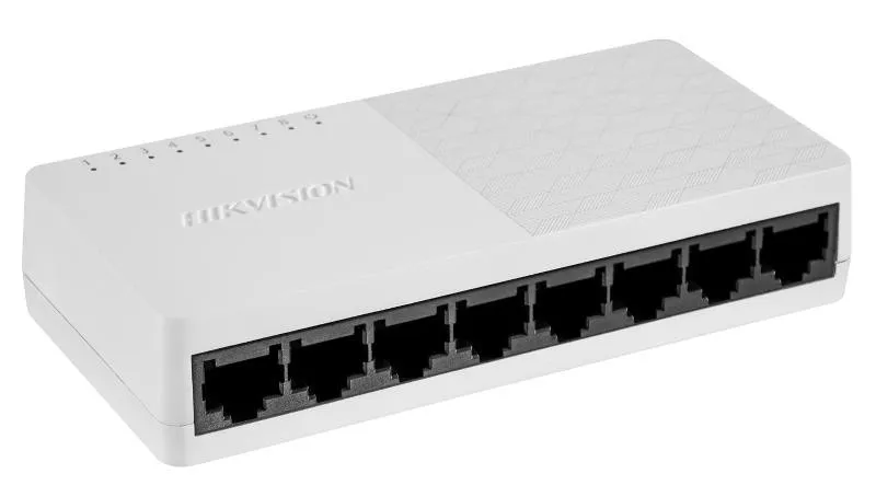 Hikvision Switch L2 Unmanaged 8 10/100M Rj45 Ports Desktop Plastic Switch