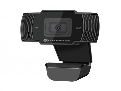 Webcam Hd C/Microfono Bk 1280*720 30Fps Usb 2.0 Privacy