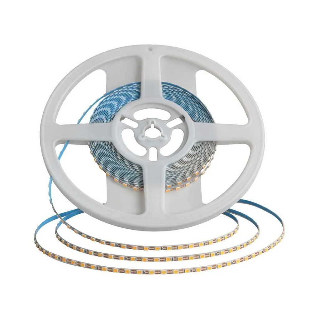 V-TAC LED Strip SMD 2835 - 120LED Double PCB 3mm 3000K 8W/M