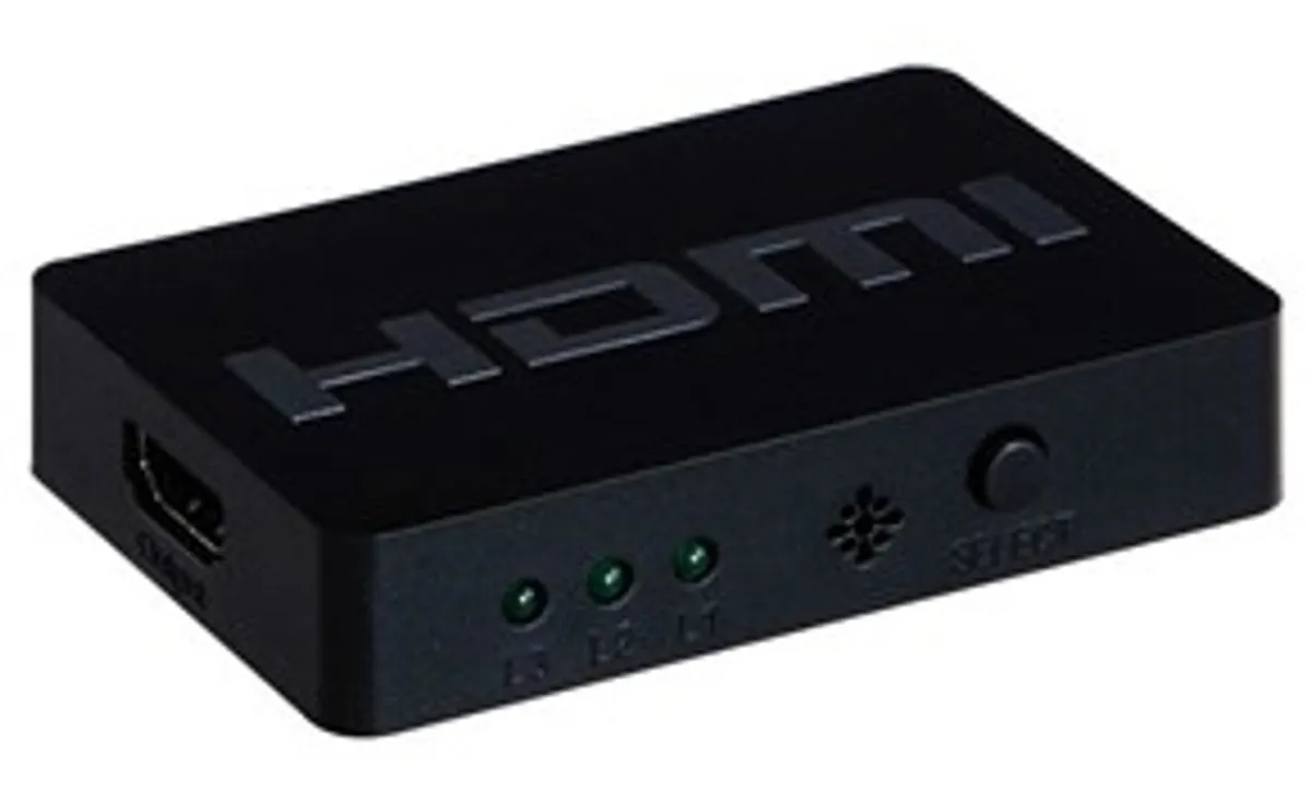 Mini Switch Hdmi 4Kx2K@30Hz Con 3 Porte Con Telecomando