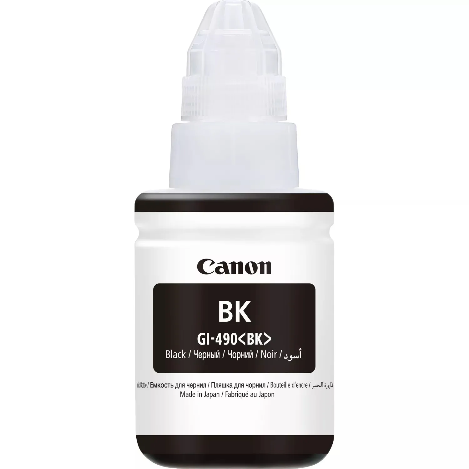 ORIGINALE Canon Cartuccia d'inchiostro nero GI-490bk 0663C001 6000 pagine 135ml