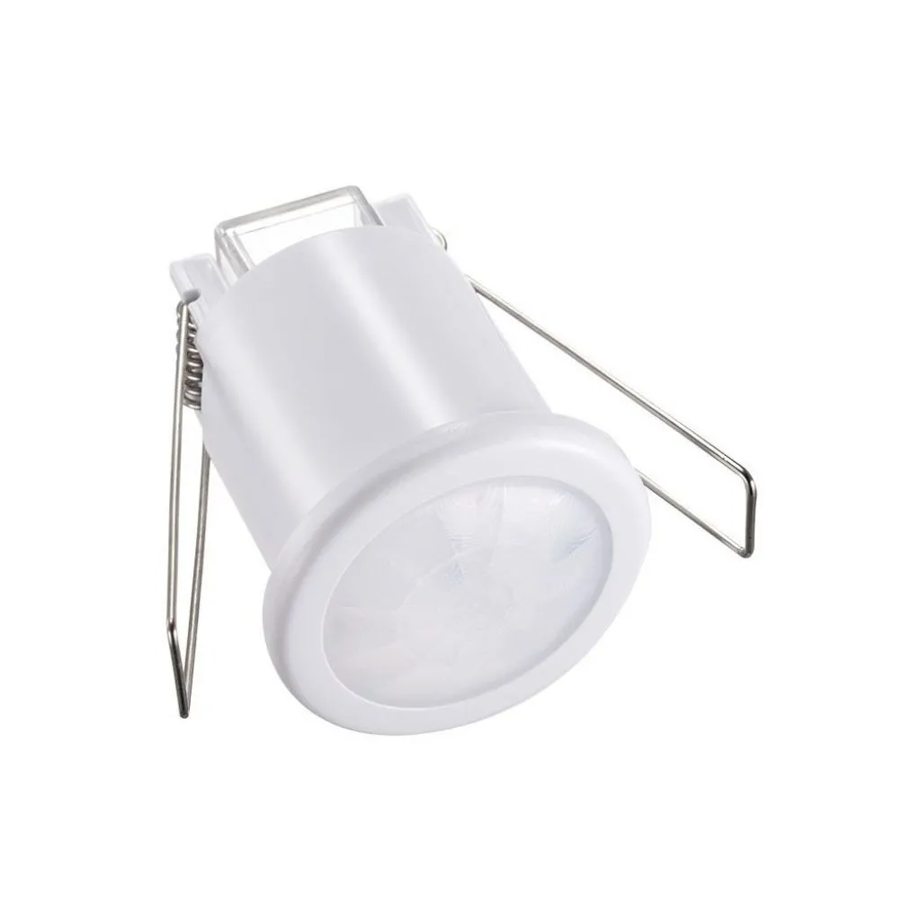 V-TAC Sensore di Movimento a Infrarossi 360° Montaggio a Incasso Colore Bianco