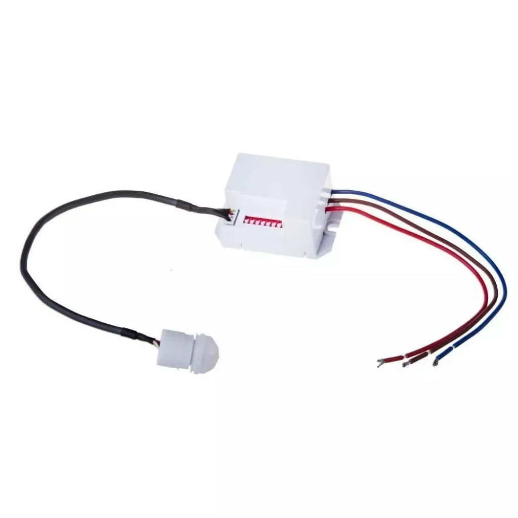 V-TAC Sensore di Movimento a Infrarossi 120°-360° Colore Bianco (Max 200W) IP20