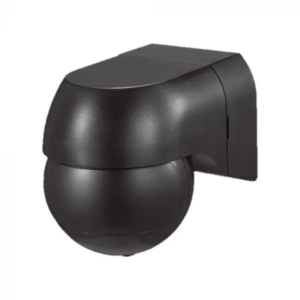 V-TAC Sensore di Movimento a Infrarossi 180° Montaggio a Plafone Colore Nero (Max 400W) IP44