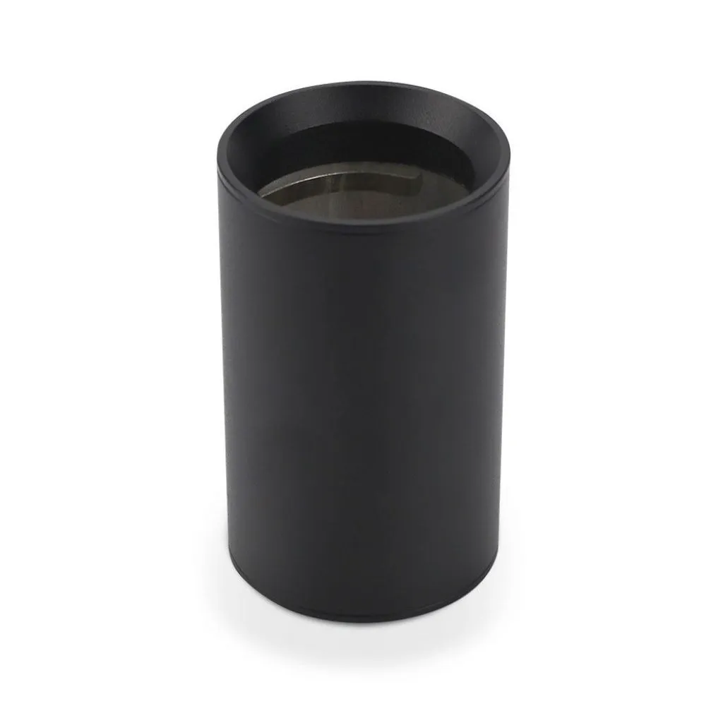 V-TAC Portafaretto LED Montaggio a Plafone Rotondo GU10 Corpo Nero (H:100mm)