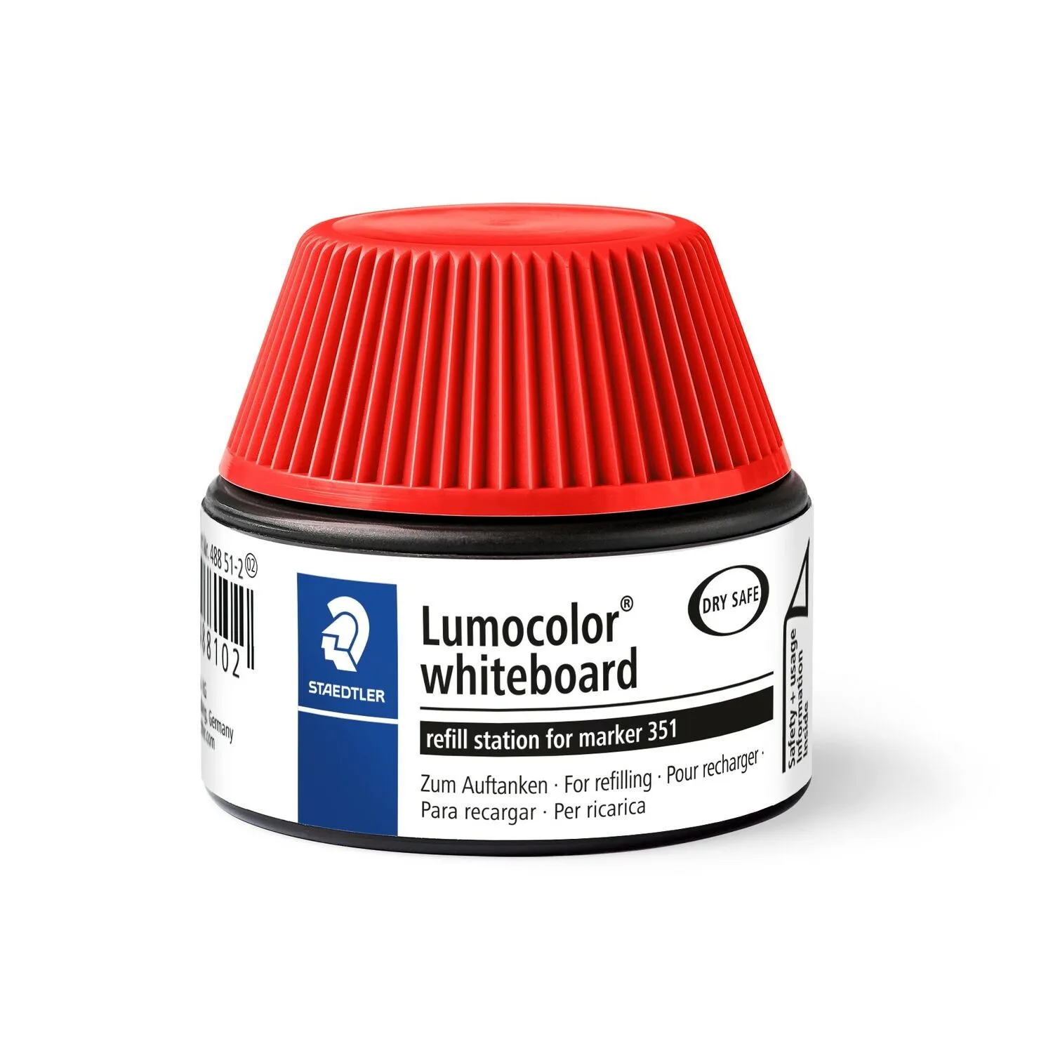 Staedtler Lumocolor 488 51-2 ricarica per evidenziatori Rosso 30 ml 1 pz