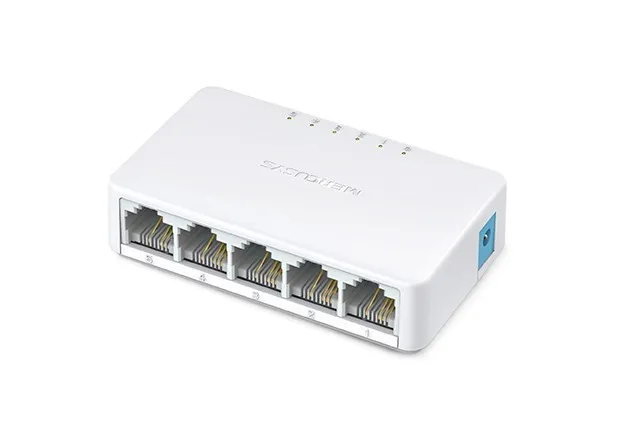 Mercusys MS105 switch di rete Fast Ethernet (10/100) Bianco