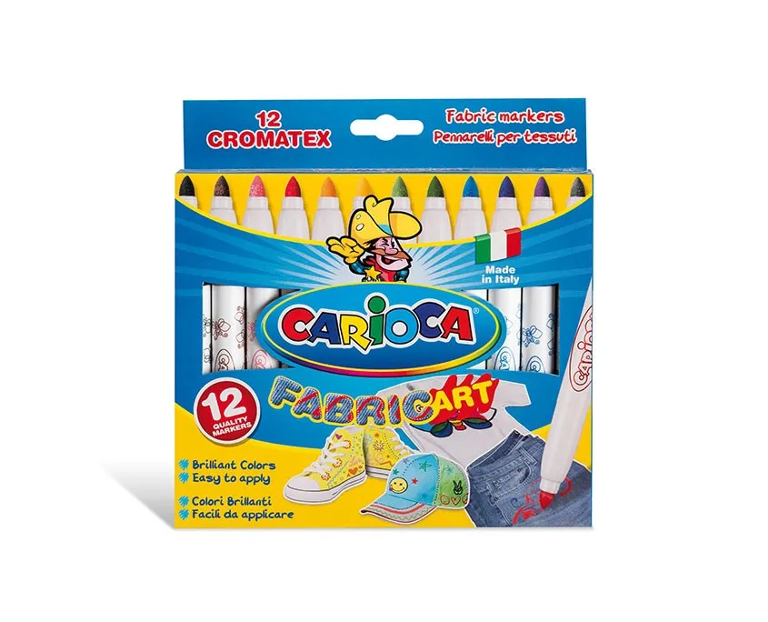 Carioca Cromatex marcatore Extra grassetto Multicolore 12 pz