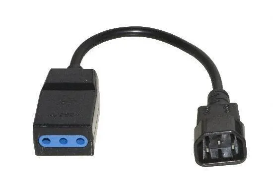 Cavo Per Gruppi Di Continuita Con 1 Femmina Tripolare 10A - 1 Connettore Maschio C14