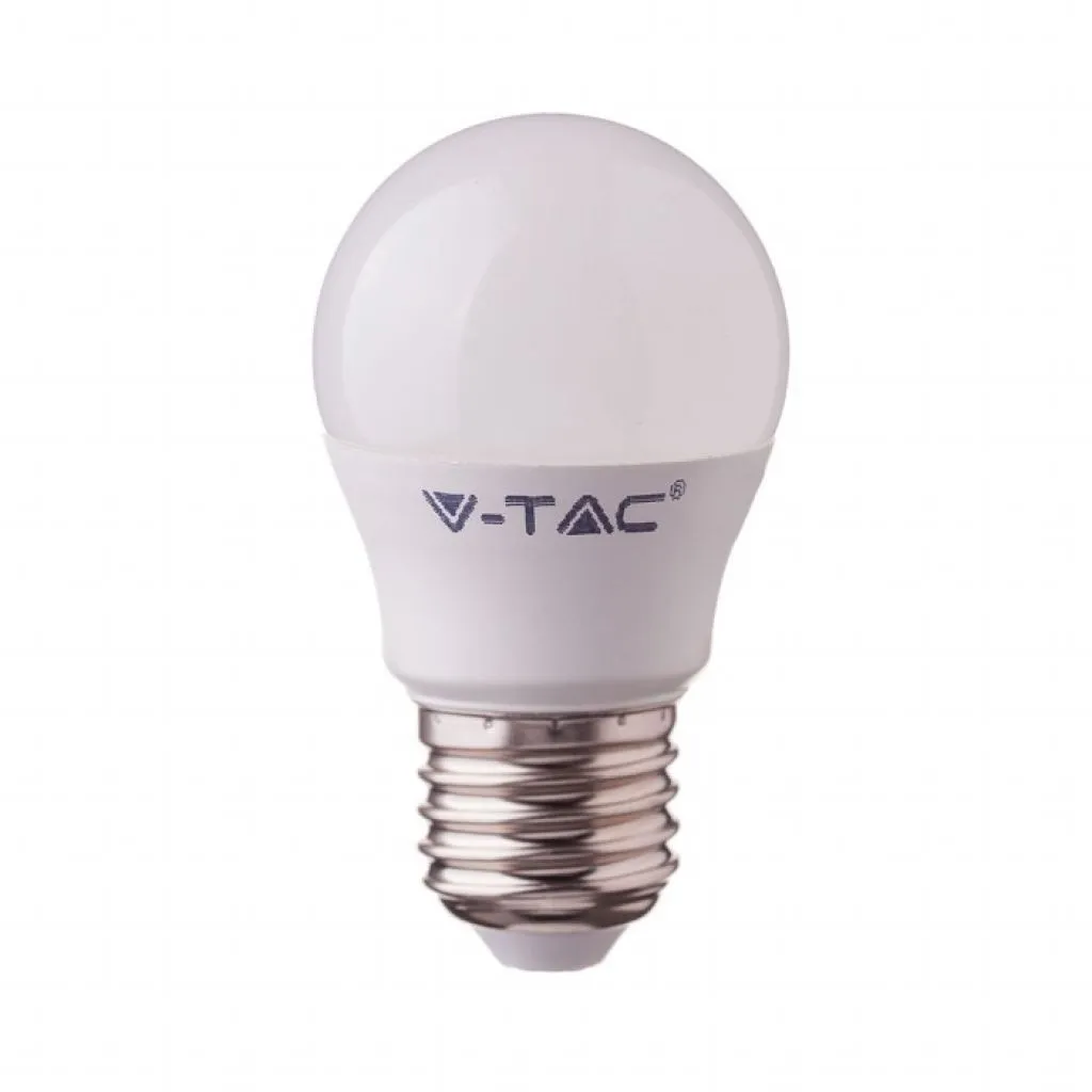 V-TAC Lampadina LED E27 5W G45 Compatibile con Google Home e Amazon Alexa Tramite App V-Tac Smart RGB e 3 in 1 Dimmerabile