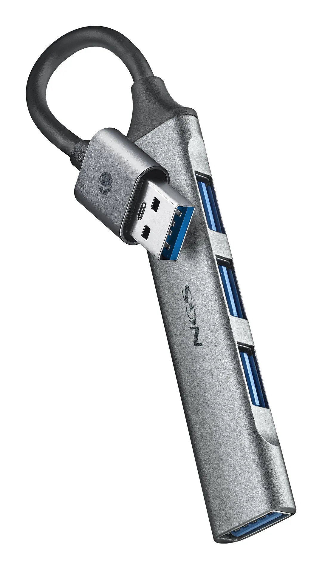 Ngs Mini Hub 4 Porte Usb 1 X Usb 3.2 Gen1 E 3 X Usb 2.0 Pc E Mac