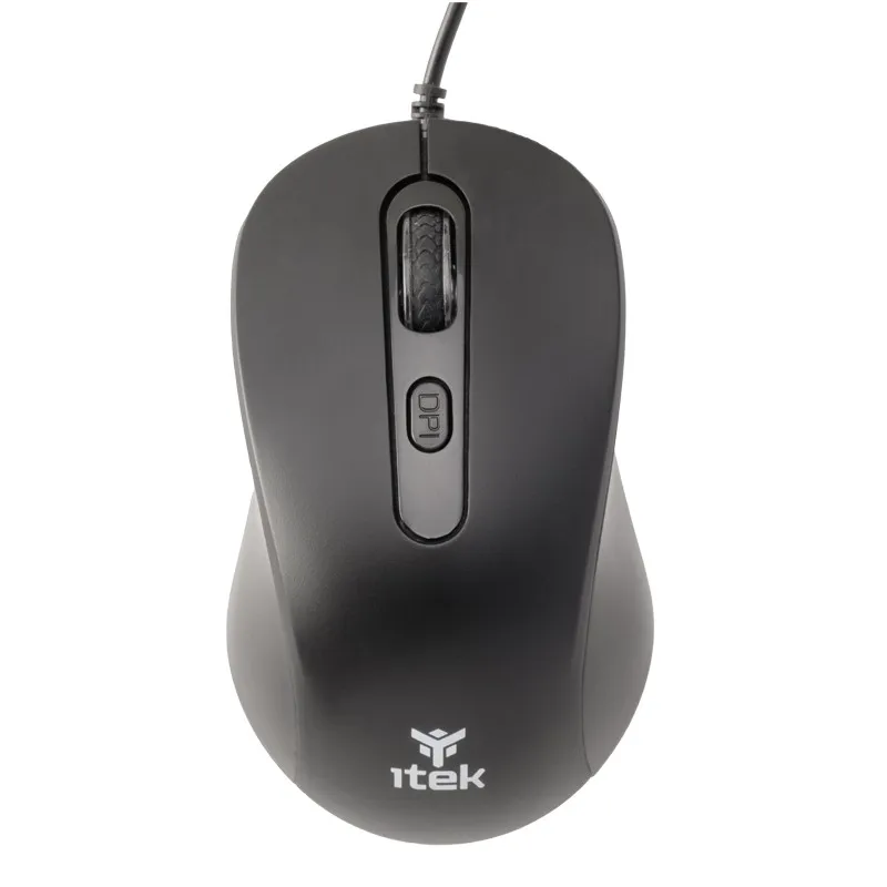 Itek Mouse Clk C01 Usb Ottico 3600Dpi 4 Tasti Silent Switch