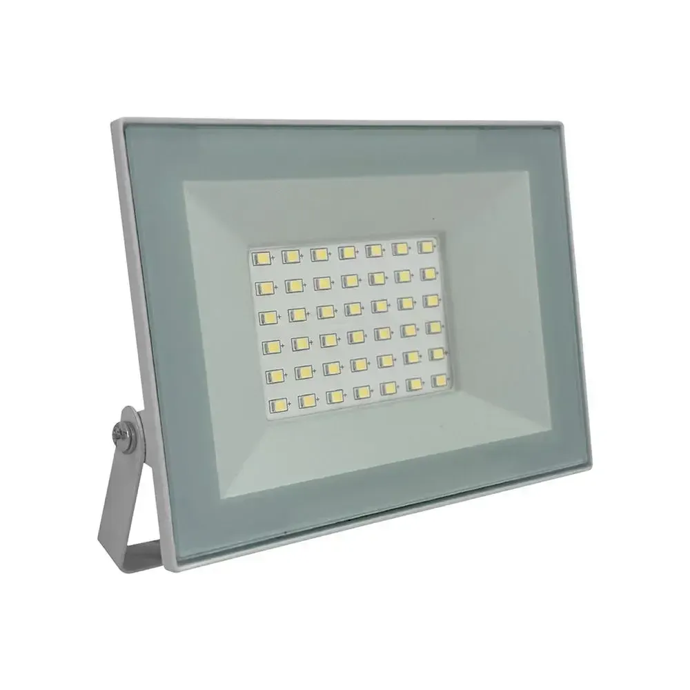V-TAC Faro LED SMD 30W Slim E-Series con Driver Integrato Bianco 6500K IP65