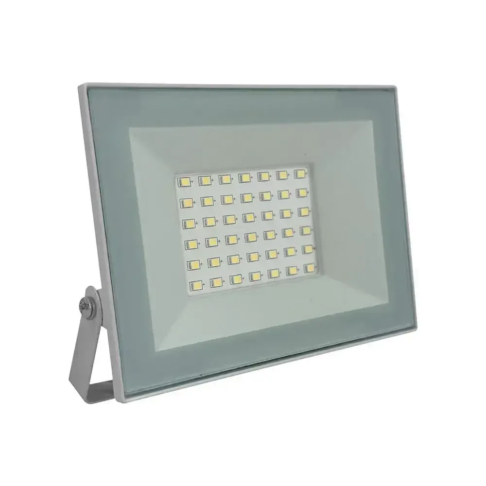 V-TAC Faro LED SMD 30W Slim E-Series con Driver Integrato Bianco 4000K IP65