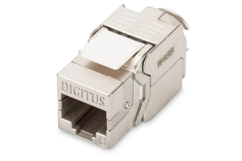 Inserto Jack Schermato Rj45 Categoria 6 Toolfree