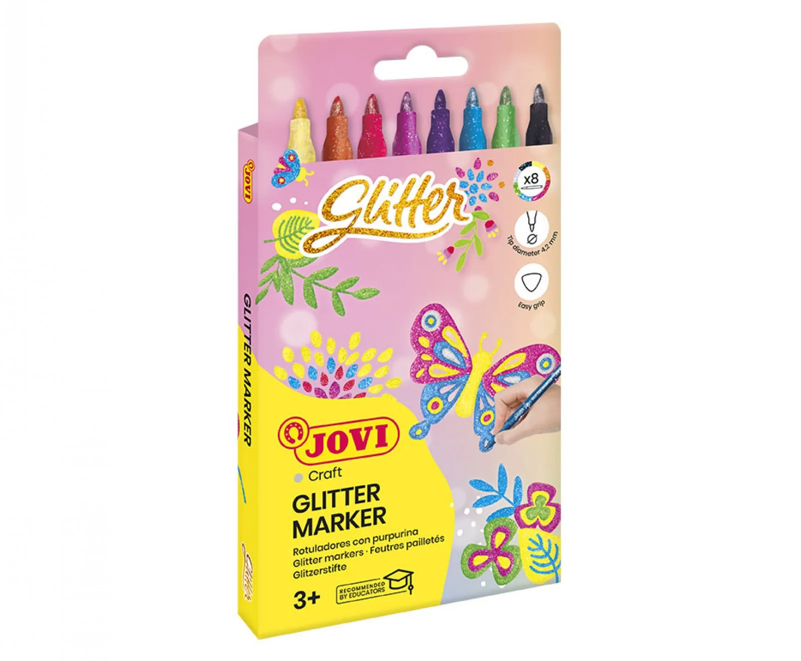 Jovi 1608G evidenziatore 8 pz Multicolore