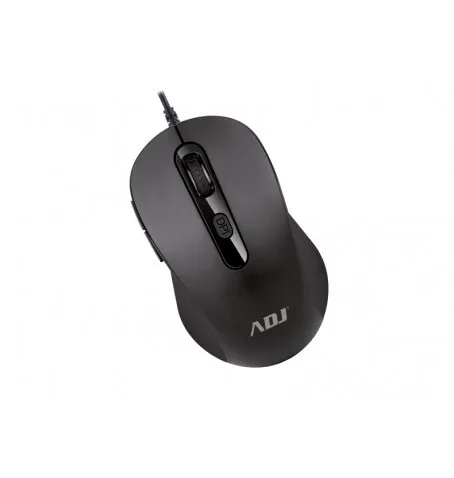 Mouse Usb Ottico 6D Evo Pure Bk 1000 Dpi 6 Tasti Plug&Play Adj