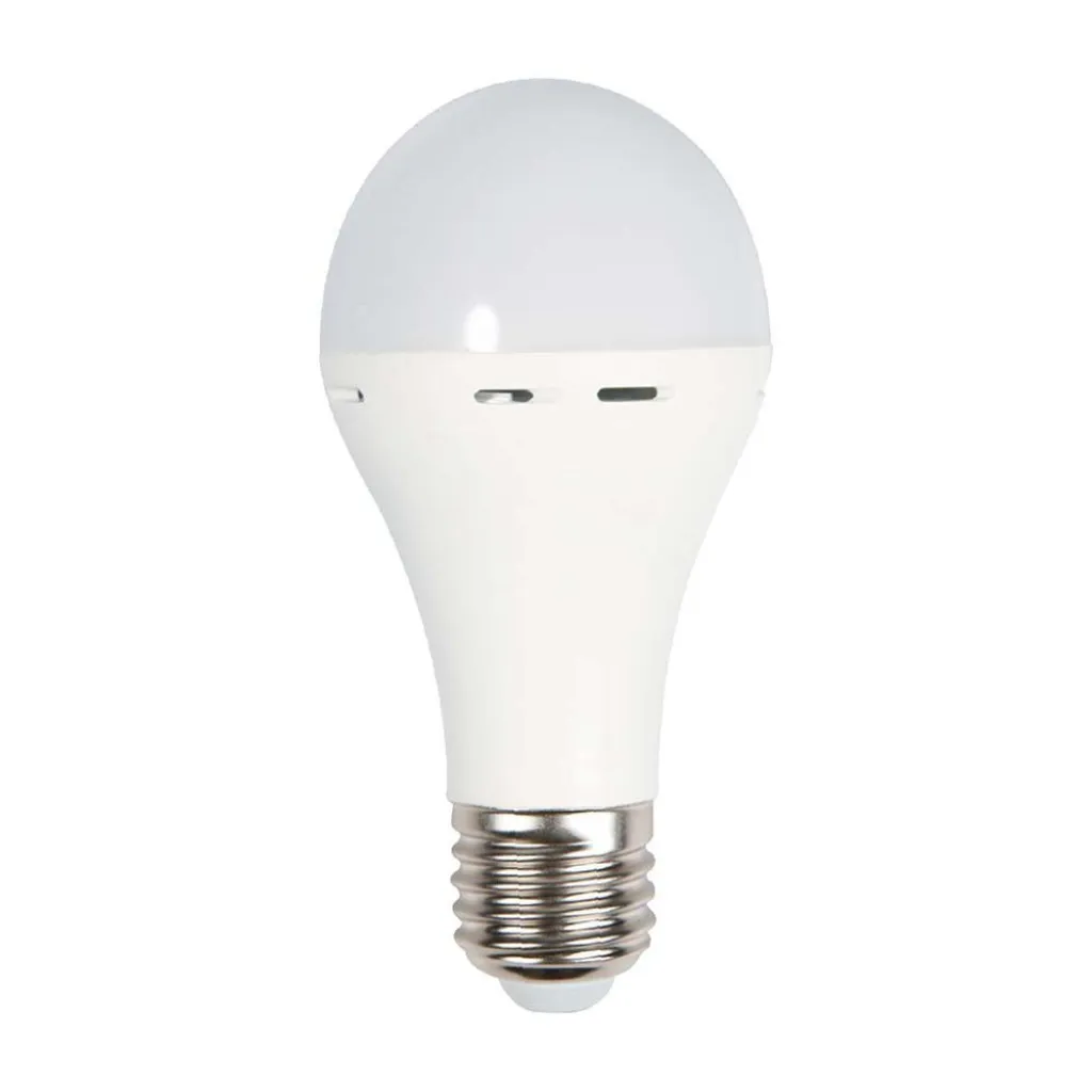 V-TAC Lampadina LED Utilizzabile Come Torcia E27 9W A70 con Batteria da 3h 4000K