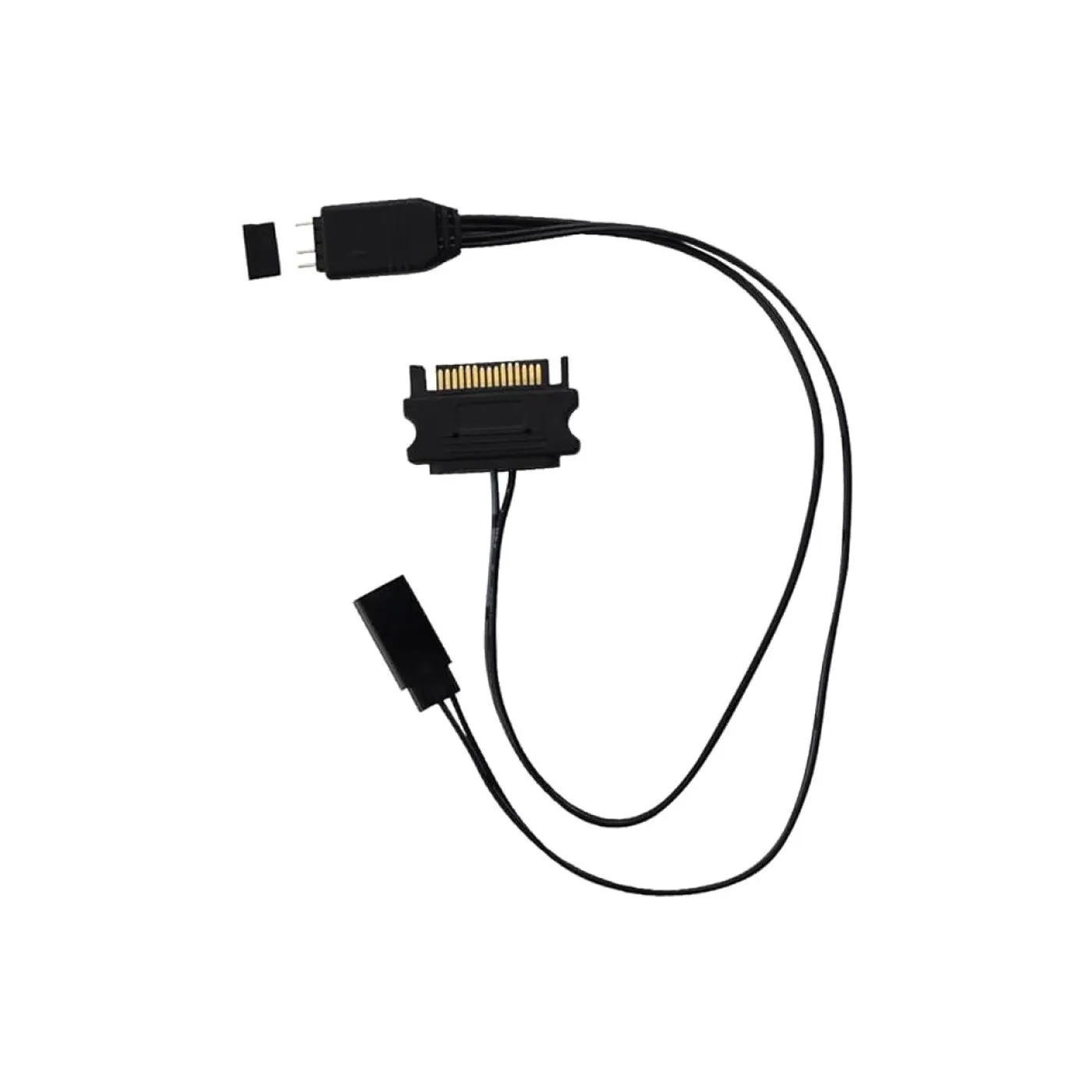 Coolbox ARGB CTRL01 Mini controller ARGB - Trasforma il pulsante di reset in un selettore di effetti per ventole e dispositivi ARGB - Oltre 20 effetti diversi