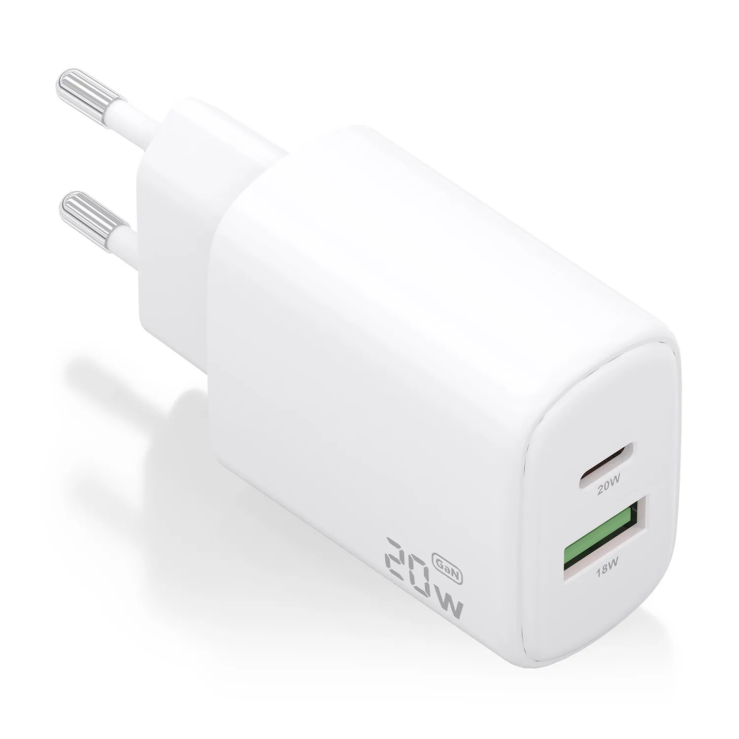 AISENS A110-0909 Caricabatterie per dispositivi mobili Universale Bianco AC Ricarica rapida Interno