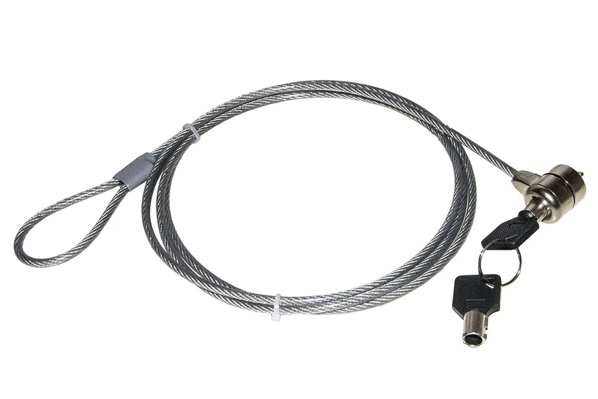 Cavo Di Sicurezza Per Notebook Chiusura A Chiave Mt. 150