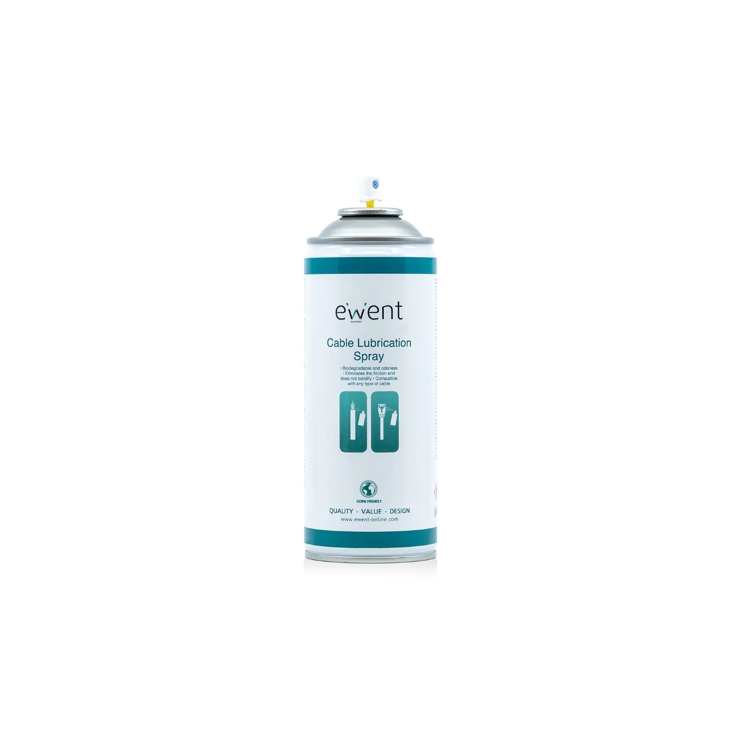 Ewent EW5618 lubifricante per uso generale 400 ml Spray aerosol