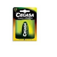 Cegasa Super Alkaline Confezione da 1 Batteria 3LR12 45V - Alta Tecnologia - Affidabilità - Alte Prestazioni - Massime Prestazioni