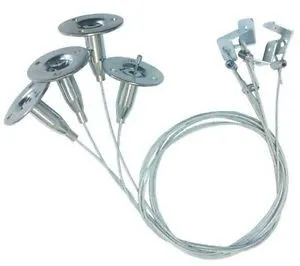 V-TAC Kit per montaggio a sospensione pannelli LED - SKU 6018