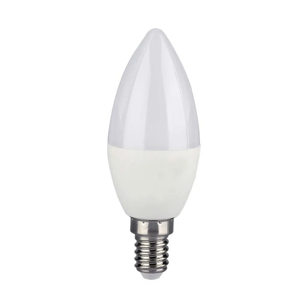 V-TAC Lampadina LED E14 48W Candela RF Controller con Telecomando 24 Tasti RGB + 4000K Dimmerabile