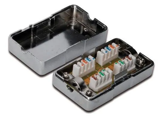 Scatola Di Connessione Schermata Per Spezzoni Cavi Rete Cat.6