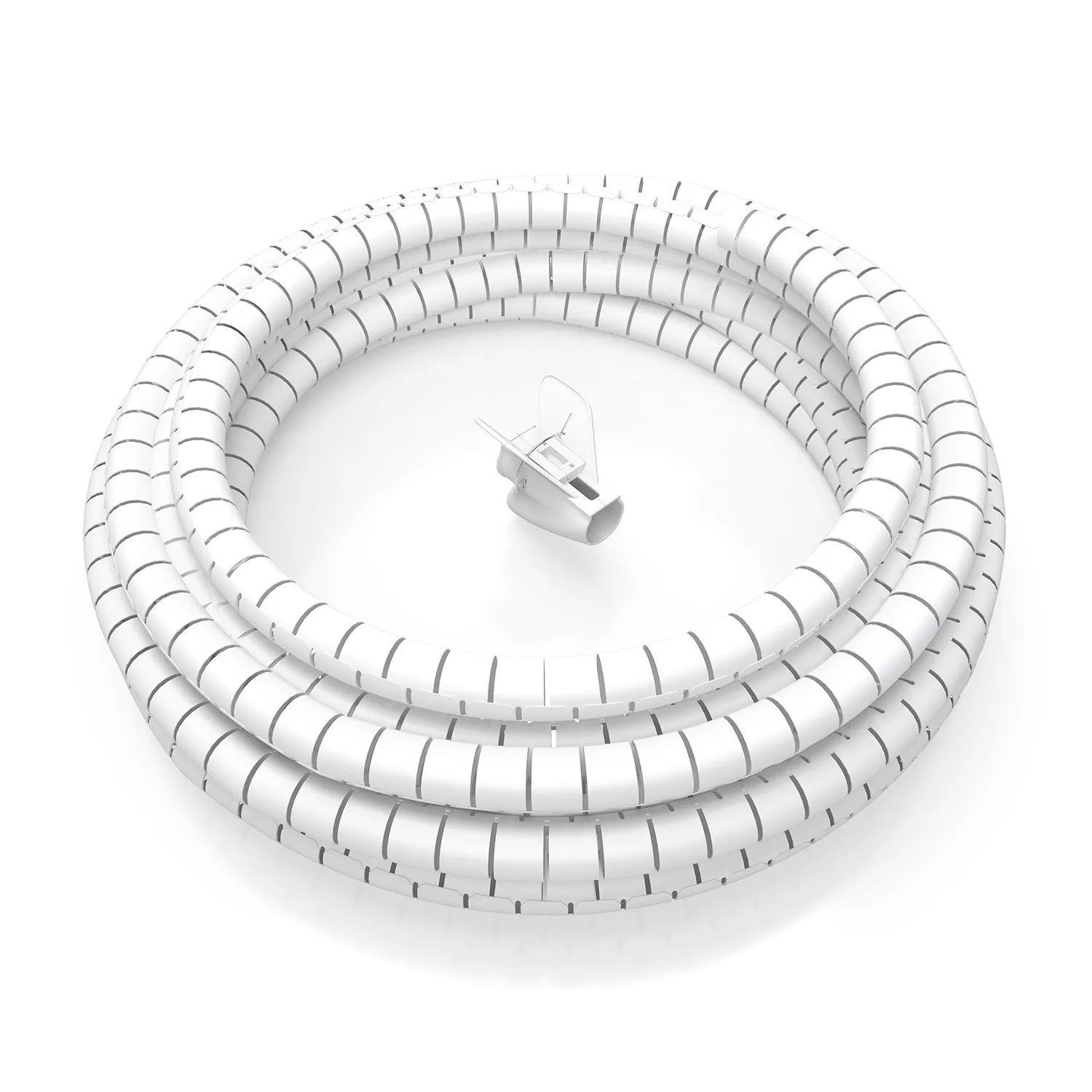 AISENS A151-0918 organizer per cavi Universale Guaina intrecciata per cavi Bianco 1 pz