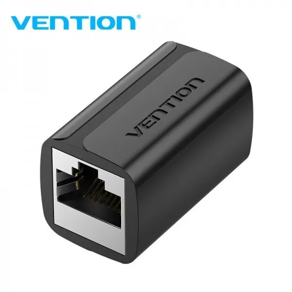Adattatore connettore Vention RJ45 Cat7 FTP femmina-femmina - Nero